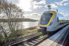 Tågtrafiken påverkas av underhållsarbeten i påsk. Foto: Birgitta Lagerlöf