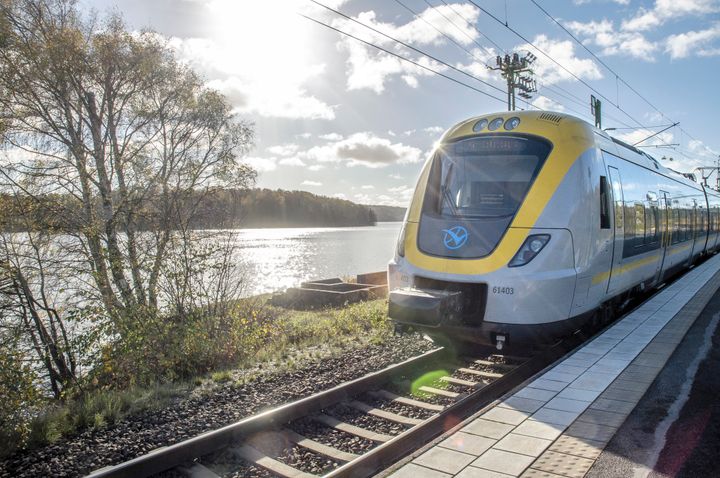 Tågtrafiken påverkas av underhållsarbeten i påsk. Foto: Birgitta Lagerlöf