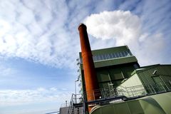 Jämtkrafts kraftvärmeverk i Lugnvik utanför Östersund