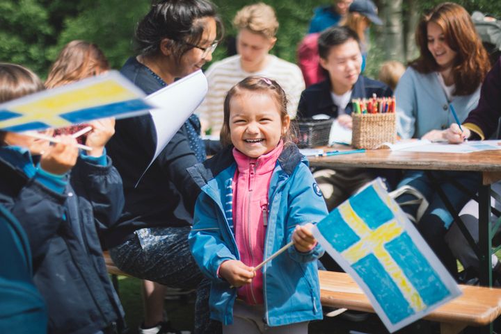 Nationaldagen på Skansen. Foto: Anna Hugosson