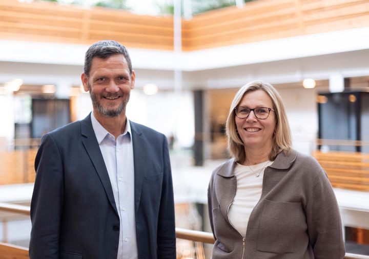 Mikael Breilin och Anna Dahlin