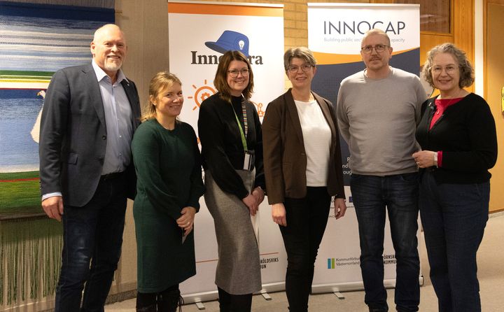 Jens Danielsson, Annika Asplund, Sara Nordström, Karola Lindmark, Stefan Persson, Anna-Britta Åkerlind.