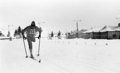 Längdskidåkare, vinter-paralympics 1976 på Skyttis i Örnsköldsvik.