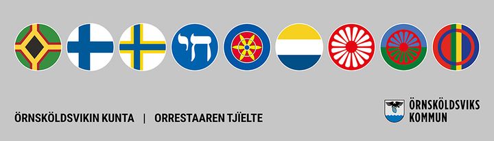 symboler för de nationella minoritetssprpken och dess varieteter