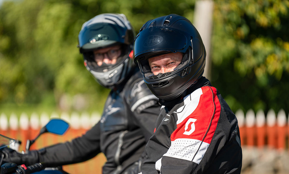 En mc-hjälm är färskvara och bör bytas senast vart femte år. Passa på under Hjälmbytarveckan 23–29 mars.