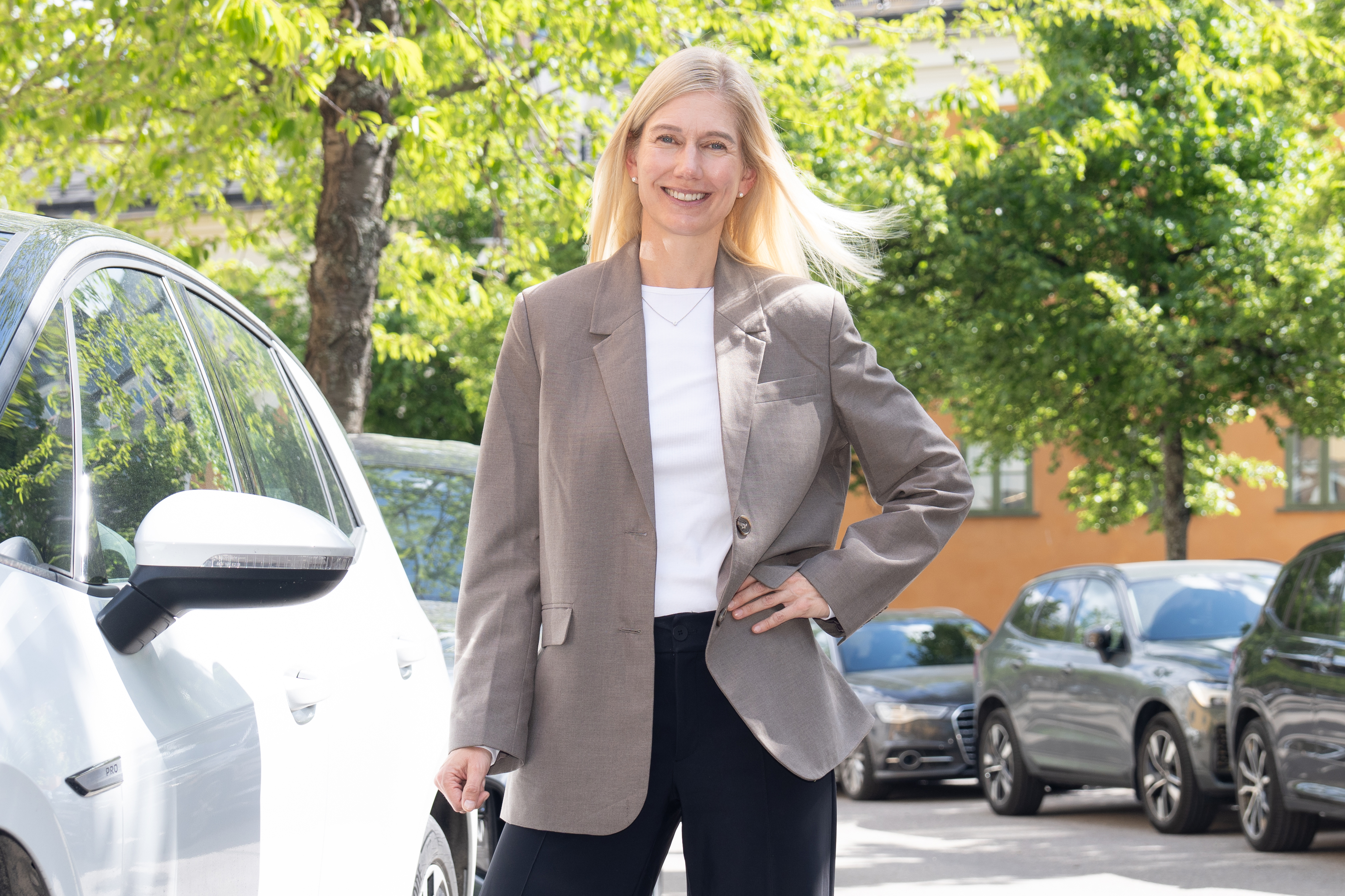 I dag släpper Svedea sin hållbarhetsskrift för 2025. Caroline Luther, hållbarhetschef.
