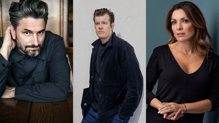 Andrev Walden, Gunnar Ardelius och Alexandra Pascalidou. Kollage: Andreas Nur