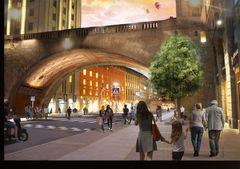 Visionsbild Kungsgatan österut