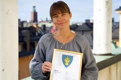 Josefine Lemberg. Årets lärare på grundskolan i Stockholms stad. Foto: Pelle Mårtenson.