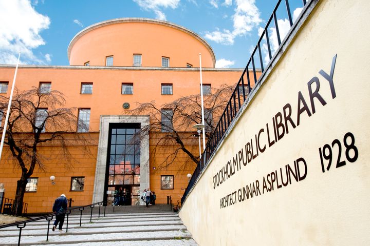 Stockholms stadsbibliotek. Foto: Mattias P Dahlqvist