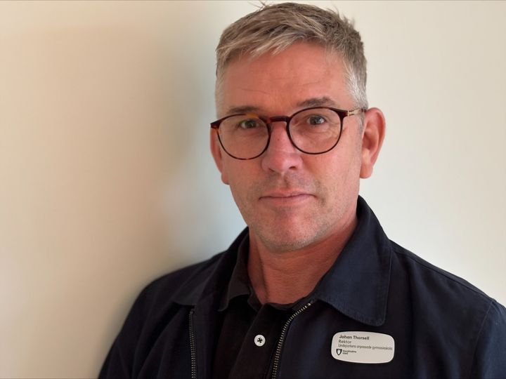 Johan Thorsell är ny rektor på Lindeparkens gymnasieskola. Foto: Privat