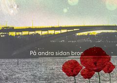 Lördagen den 13 september äger finalen av poesitävlingen På andra sidan bron rum under Poesimässan på Tranströmerbiblioteket. Kollage: SSB