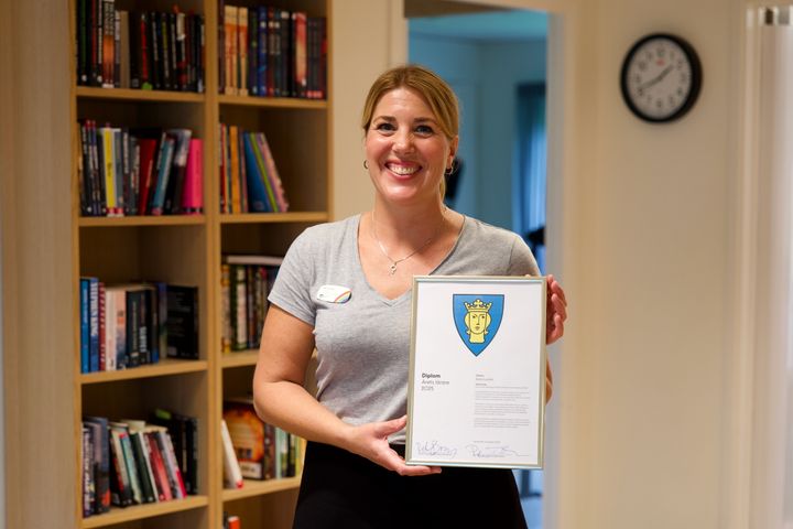 Sara Lundin är årets lärare i grundskolan.