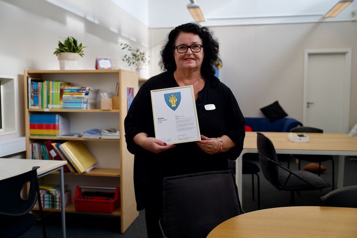 Årets rektor i grundskolan är Margareta Forsman på Sätraskolan.