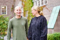 Dubbelt upp för Östra real. Årets lärare och Årets rektor finns på Östra reals gymnasium. Foto: Pelle Mårtenson.