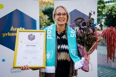 Heléne Wissing är lärare på programmet för hantverk och produktion på Polhems anpassade gymnasieskola. Foto: WorldSkills Sweden