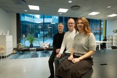 Från vänster: Magnus Breitholtz, Anders Österberg, Emilia Bjuggren