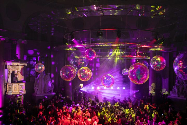 I Eric Ericsonhallen fortsätter Kulturnatten efter midnatt.  Foto: Sima Korenivski