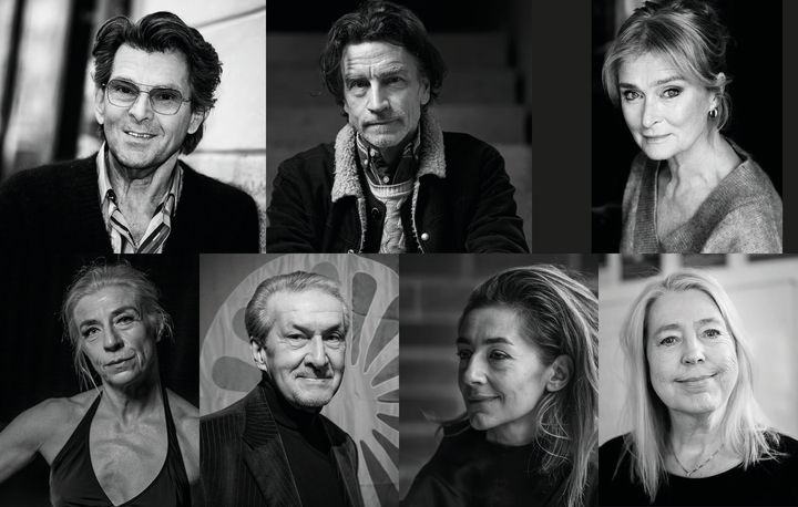 Bilden är ett kollage. Från vänster uppifrån: Niklas Strömstedt (foto: Claudio Bresciani) Jockum Nordström (foto: Caisa Rasmussen) Lena Endre (foto: Marica Rosengård) Charlotta Öfverholm (foto: Staffan Löwstedt) Hans Caldaras (foto: Leonarda Arcidiacono) Dalija Acin Thelander (foto: Anna-Karin Nilsson) Madeleine Grive (foto: Viktor Aronsson)