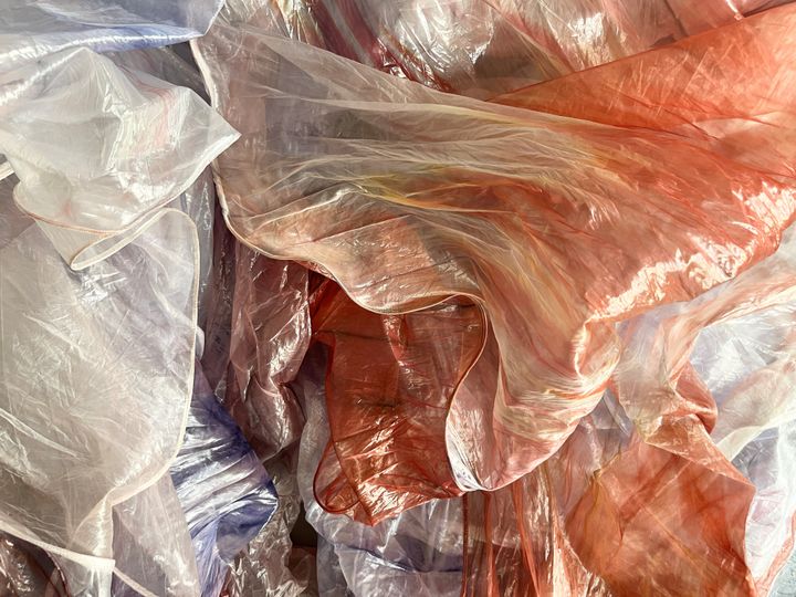 Detaljbild från Diana Orvings skiss "Föränderligt tillstånd". Ett av verken som presenteras på sommarens utställningen. Foto: Diana Orving