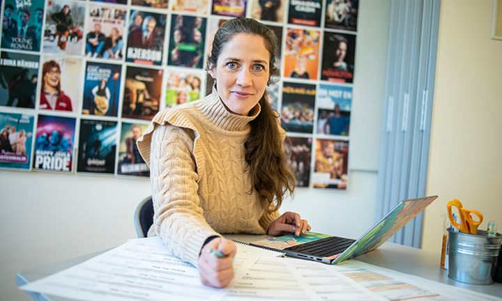 Elev på YH-kurs