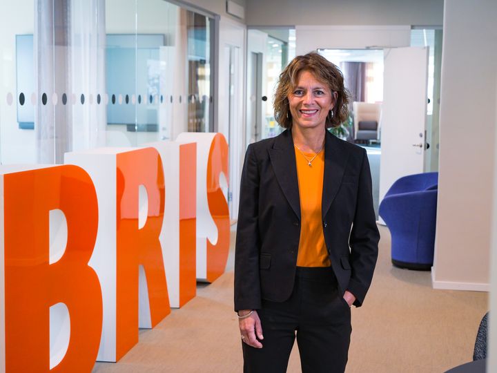 Maria Frisk, generalsekreterare på Bris. Fotograf: Nisse Hvidtfeldt