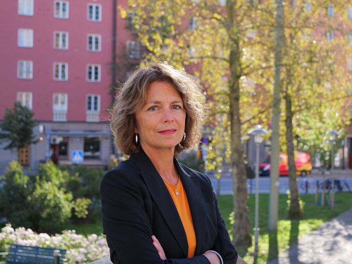 Maria Frisk, generalsekreterare på Bris. Fotograf: Nisse Hvidtfeldt