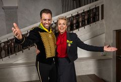 Kulturarvsmedaljörerna Trolle Rhodin och Tilde Björfors.