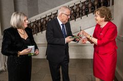 Gunilla Storch, Marcus Storch och Christina von Arbin.