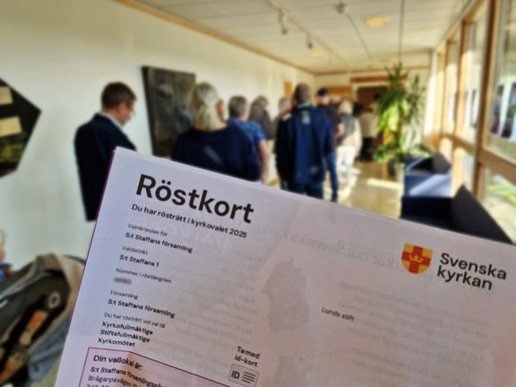 The preliminary results of the 2025 church elections are showing success for the greens.