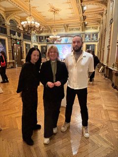 Emma Gray Munthe, Kristina Klingberg och Felix Illi.