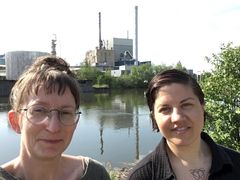 Mika Liffner  och Anna Märta Danielsson. Foto Mattias Åkeson