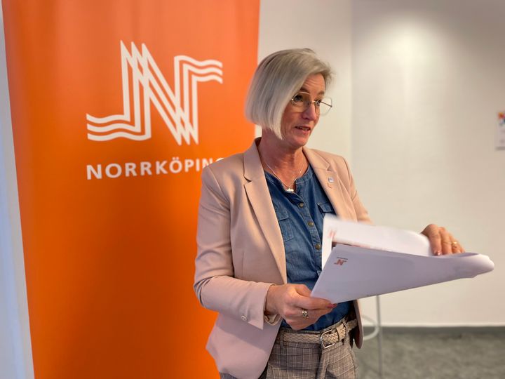 Eva-Britt Sjöberg (KD), ordförande personalutskottet. Foto: Norrköpings kommun