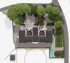 Situationsplan Villa Lenning Illustration: Arqly arkitektkontor