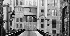 Foto på Holmbron från år 1920.