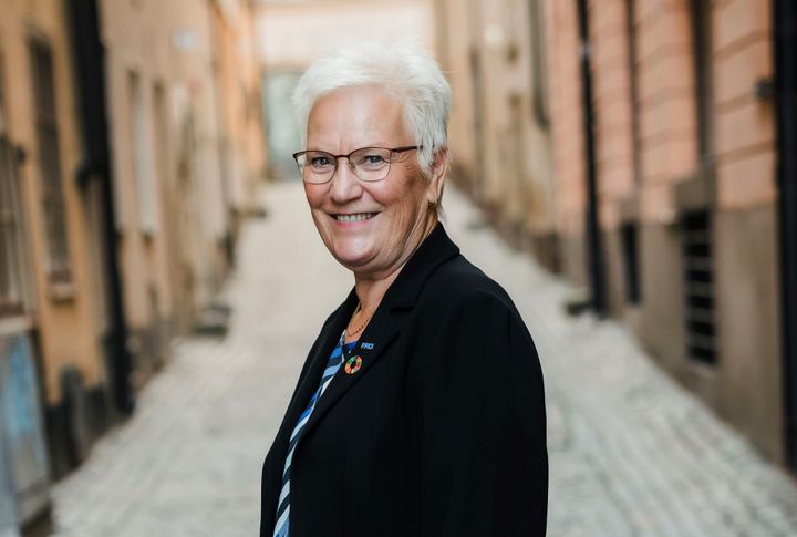 Åsa Lindestam, ordförande Pensionärenas riksorganisation, PRO. FOTO: Anneli Nygårds.