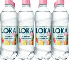 Loka ananas drakfrukt 12xPET 50 cl