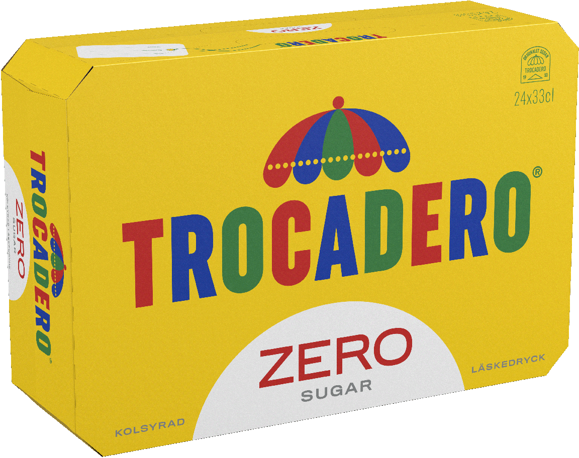 Spendrups återkallar kartongförpackning med Trocadero Zero