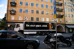 En stor stark elbil