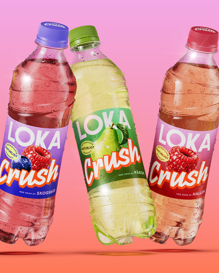Loka Crush nya design.