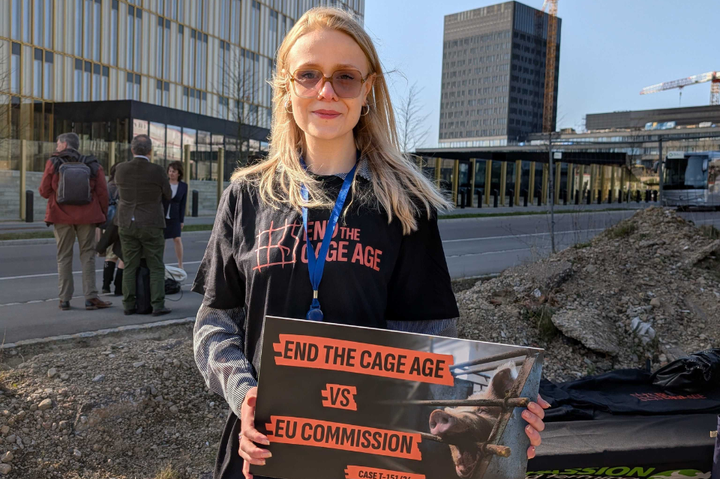 Tina Hogevik hos Djurens Rätt