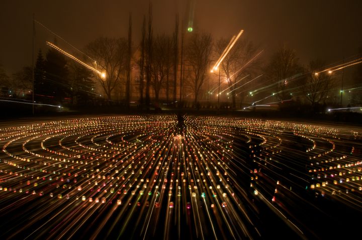 1000 lyktor i Vänortsparken