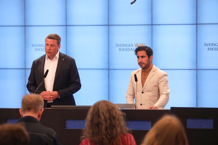 Tobias Baudin och Ardalan Shekarabi besöker Skellefteå och Umeå