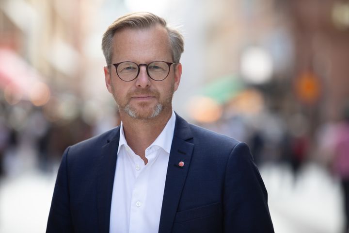 Socialdemokraternas Mikael Damberg besöker Göteborg