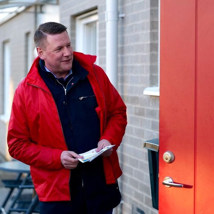 Socialdemokraternas partisekreterare Tobias Baudin