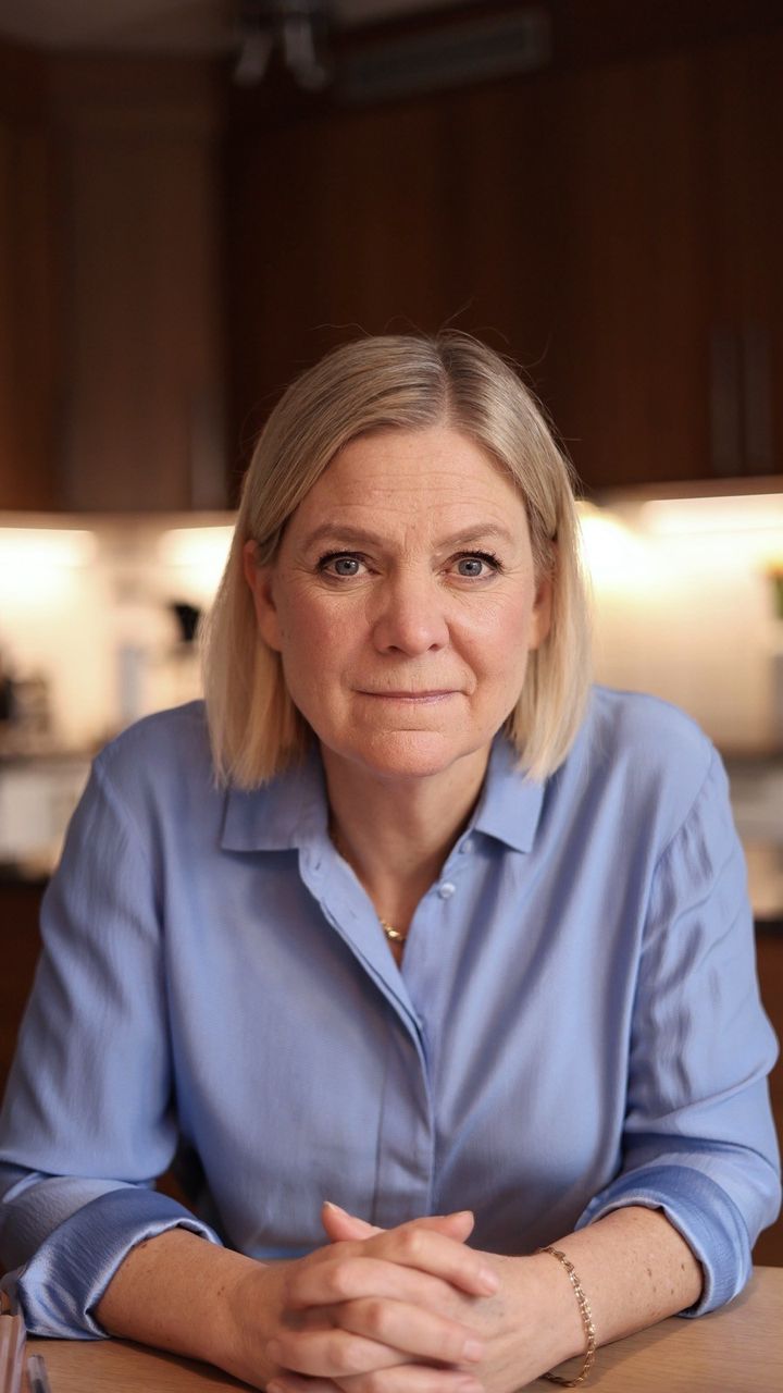 Socialdemokraternas partiordförande Magdalena Andersson