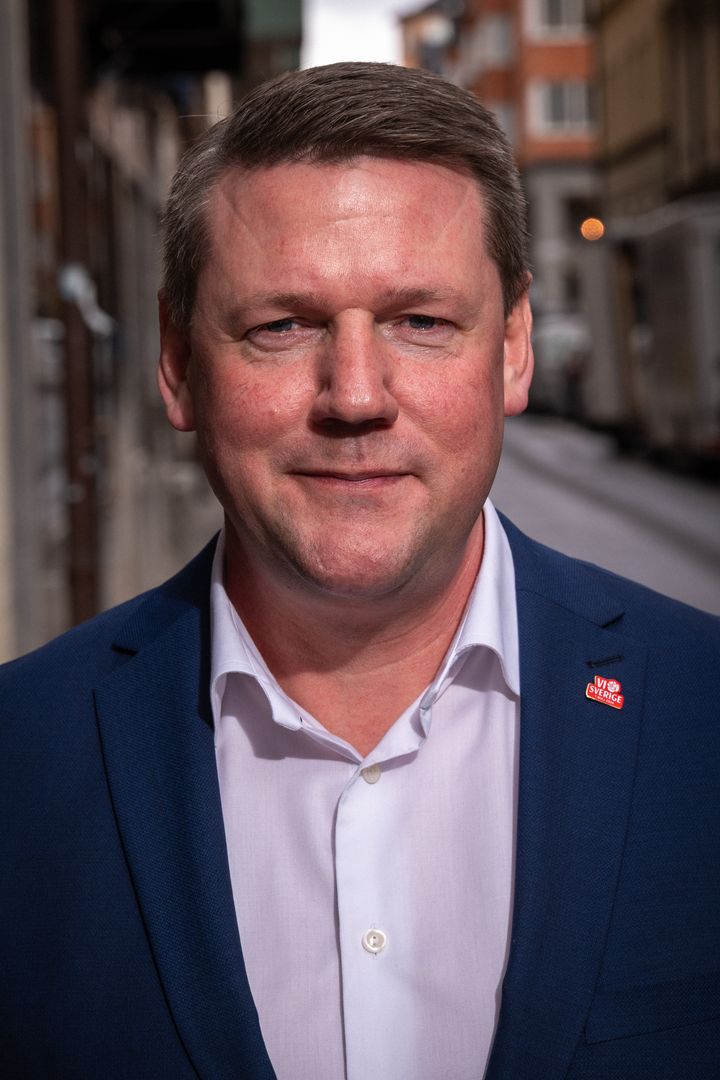 Tobias Baudin talar i Malmö och Helsingborg