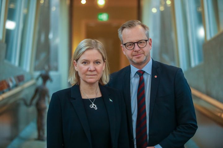 Magdalena Andersson och Mikael Damberg