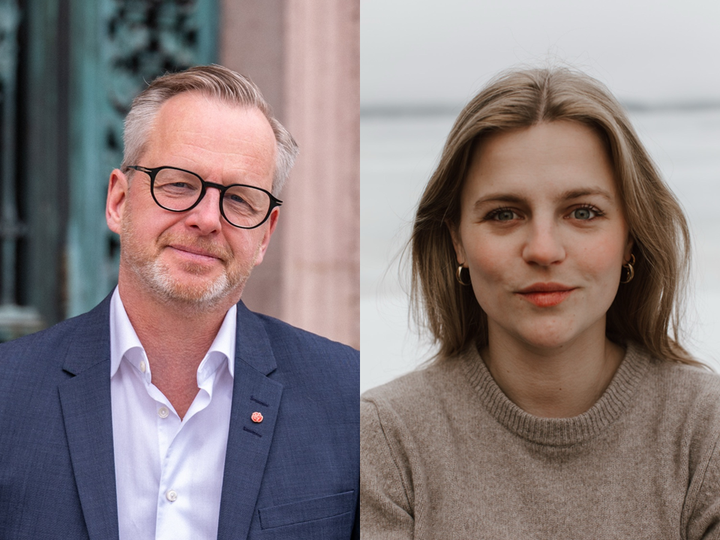 Mikael Damberg och Elfva Barrio