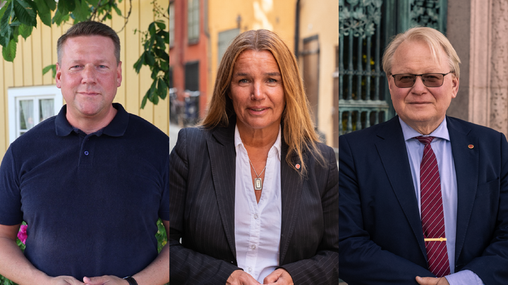 Tobias Baudin, Anna-Caren Sätherberg och Peter Hultqvist åker på valturné i Norrbottens län.